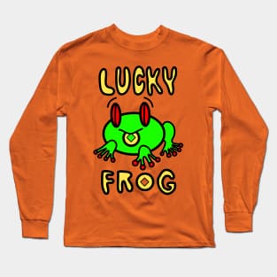 Lucky Leap Year Frog Long Sleeve T-Shirt